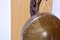 Gong vintage de latón con soporte de hierro, años 40, Imagen 7