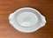 Vintage Italian White Ceramic Bowl 4