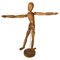 20th Century Articulated Wooden Mannequin Artist Painter, Image 2