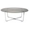 Mid-Century Chrome and Glass Dining Table, Italy, 1970s, Image 1