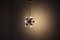 Lámpara colgante Sputnik de cromo de Drupol, años 70, Imagen 7
