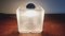 Mid-Century Tischlampe Ice Glass Cube von Peill & Putzler, Deutschland, 1970er 15