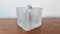 Lámpara de mesa Mid-Century en forma de cubo de cristal de Peill & Putzler, Alemania, años 70, Imagen 5