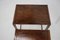 Nesting Tables in Walnut, Czechoslovakia, 1930s, Set of 3, Image 10