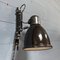 Lámpara de pared industrial en negro de Fabrilux, Imagen 23