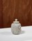 Pot à Couvercle Art Déco No. 7 Décor en Relief Nautique par Arne Bang, Danemark, 1930s 11