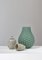 Budded Stoneware Vase Celadon Ipsens Glazing von Axel Salto, Dänemark, 1930er 11
