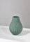 Budded Stoneware Vase Celadon Ipsens Glazing von Axel Salto, Dänemark, 1930er 3