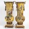 Emaillierte Vasen aus Porzellan, Vergoldeter Bronze & Onyx, 2 . Set 8