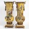 Enameled Porcelain, Gilt Bronze and Onyx Vases, Set of 2, Image 8