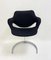 Mid-Century Modern Scimitar Armchairs attributed to Boris Tabacoff, 1970s, Set of 6 6