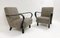Mid-Century Modern Bentwood Armchairs H-320 attributed to Zindrich Halabala, 1940s, Set of 2, Image 5