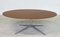 Mid-Century Modern Oval Dining Table attributed to Florence Knoll, 1960s, Image 2