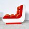 Mid-Century Modern Italian Red Lounge Chairs, 1960s, Set of 2, Image 7