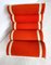 Mid-Century Modern Italian Red Lounge Chairs, 1960s, Set of 2, Image 2