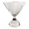 Mid-Century Glass Vase attributed to Charles Graffart for Val Saint Lambert, Belgium, 1950s, Image 1