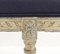 Louis XVI Wooden Bench with Carved Rosettes, Belgium, 2000s, Image 4