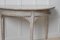 Antique Swedish Gustavian Style Demi Lune Tables, Set of 2, Image 6