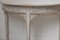 Tables Demi-Lune Style Gustavien Antiques, Suède, Set de 2 7