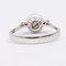 Vintage 18 Karat Weißgold Ring mit Perlen & Diamanten, 1960er 5
