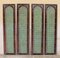 Italian Stained Glass Doors with Window Panels, Italy, 1890s, Set of 4 2