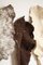 Scultura a forma di foglia gigante in lana infeltrita tinta naturalmente di Inês Schertel, Immagine 3