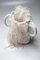 Natürlich gefärbte Vase aus gefilzter Wolle von Inês Schertel 2