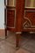 Antique French Showcase in Precious Exotic Woods with Marble Top, 19th Century 4