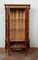 Antique French Showcase in Precious Exotic Woods with Marble Top, 19th Century 7