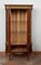 Antique French Showcase in Precious Exotic Woods with Marble Top, 19th Century, Image 7