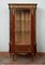 Antique French Showcase in Precious Exotic Woods with Marble Top, 19th Century 6