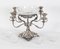 19th Century English Silver Plate Cut Glass Epergne Candleholder Centrepiece, Image 3