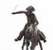 Vintage Wild West Cowboy Figur aus Bronze nach Remington, 1980er 9