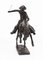 Vintage Wild West Cowboy Figur aus Bronze nach Remington, 1980er 8