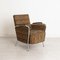 Art Deco Style Bauhaus Club Chairs by Jószef Peresztegi, Hungary, 1961, Set of 2 2