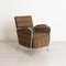 Art Deco Style Bauhaus Club Chairs by Jószef Peresztegi, Hungary, 1961, Set of 2, Image 2