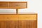 Credenza Mid-Century in quercia e noce con parte superiore rimovibile, anni '60, Immagine 2