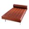 Barcelona Daybed Walnut Leather by Ludwig Mies Van Der Rohe 2