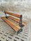 Vintage Double Garden Bench, Image 9