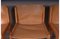 Ibisco Chairs in Wood and Leather, 1970s,Set of 4 3