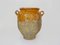 19th Century Pot with Vernisse Yellow Confit, Southwest France 2