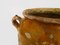 19th Century Pot with Vernisse Yellow Confit, Southwest France 5