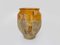 19th Century Pot with Vernisse Yellow Confit, Southwest France 3