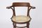Vintage Desk Chair in Bentwood & Viennese Braid from Fischel, Austria 6