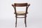 Vintage Desk Chair in Bentwood & Viennese Braid from Fischel, Austria, Image 9