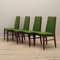 Danish Rosewood Chairs from Dyrlund, 1970s, Set of 4 1