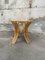 Mid-Century Italian Modern Bamboo Dining or Center Table with Smoked Glass Top, 1970s, Image 10