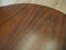 Danish Round Rosewood Dining Table from Omann Jun, 1970s 6