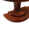 Demi Lune Heading Moon Table in Mahogany, 1900s 5