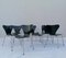 Chaises 3107 Vintage par Arne Jacobsen pour Fritz Hansen, 1995, Set de 7 1